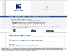 Tablet Screenshot of bauer.pl