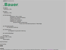 Tablet Screenshot of bauer.at