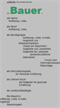 Mobile Screenshot of chirurgie-dr.bauer.at