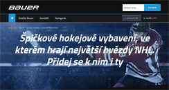 Desktop Screenshot of bauer.cz